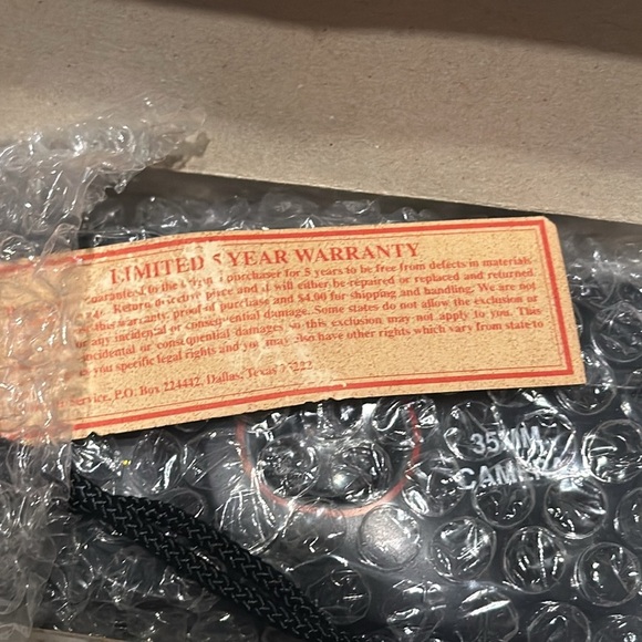 Vintage Black Lexxus 35MM Film Camera Focus Free w Paperwork and Box - Picture 6 of 6